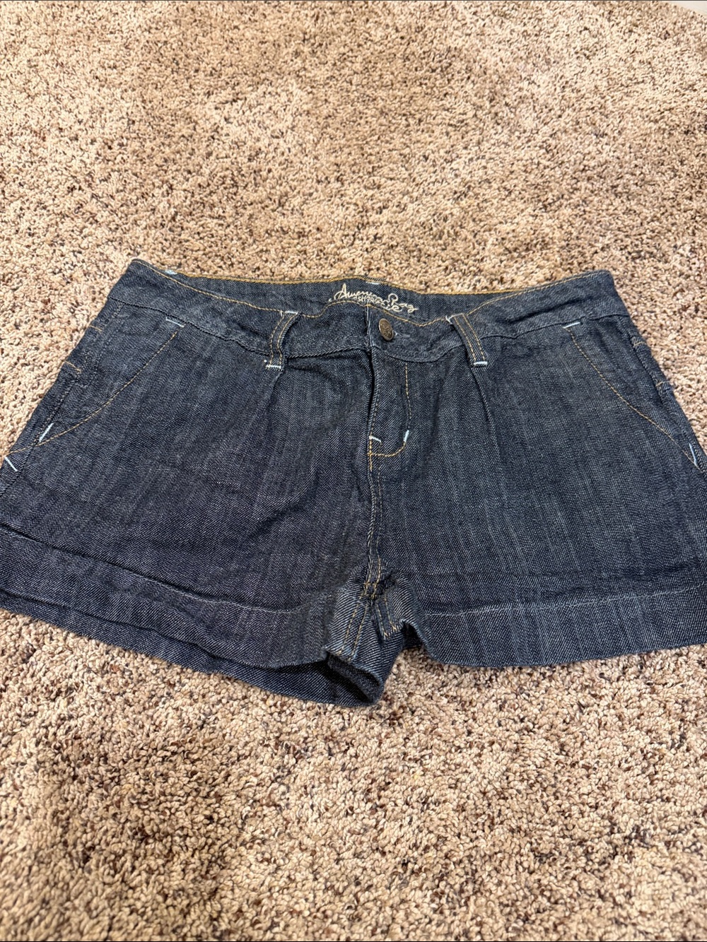 American Rag Dark Blue Denim Jean Shorts